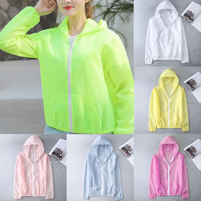 

Быстросохнущее солнцезащитное пальто с карманами, ультратонкое солнцезащитное пальто, ветровка, дышащая рубашка для велосипеда, бега, лагеря, солнцезащитное пальто