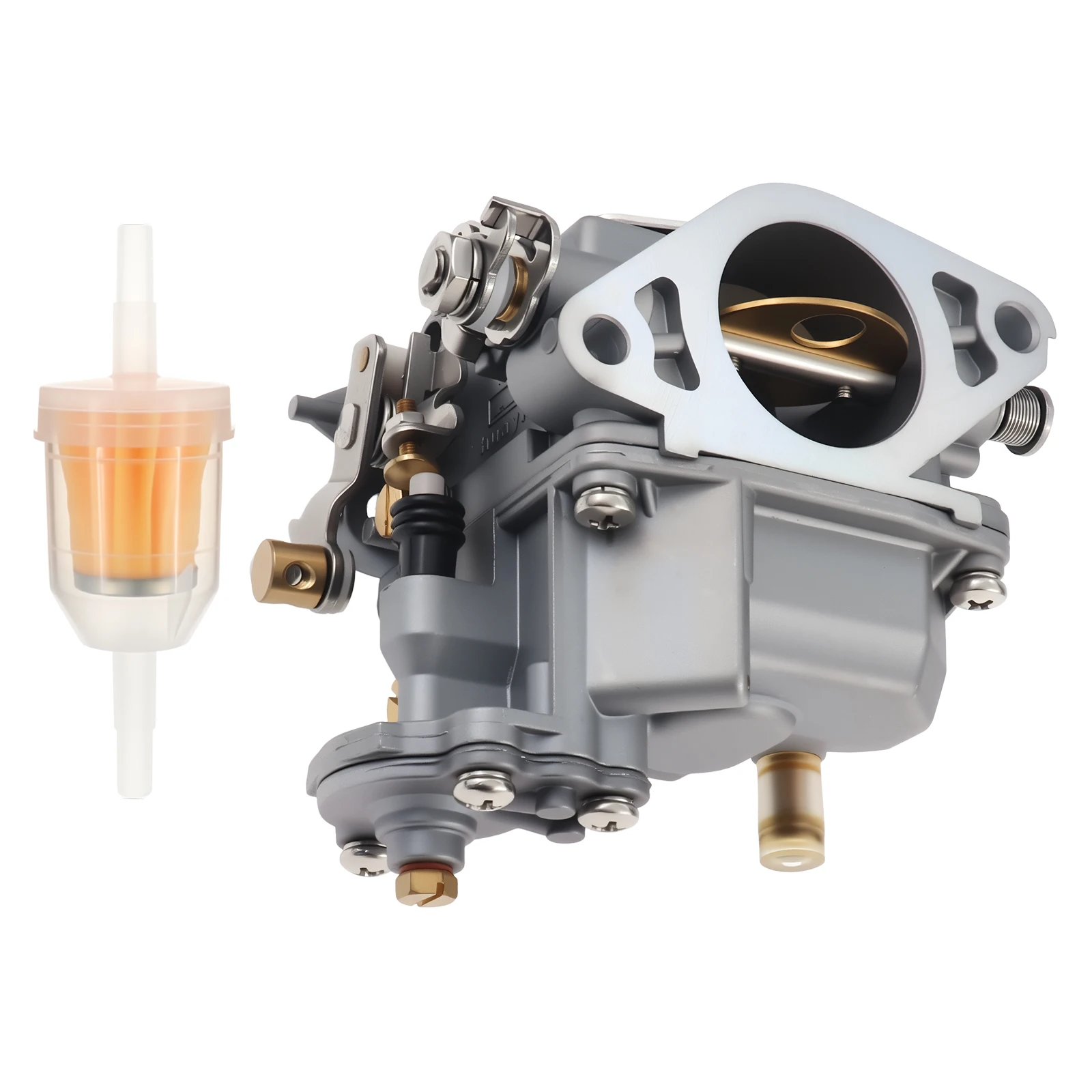 

Карбюратор подходит для подвесного двигателя Yamaha 66M-14301-11 66M-14301-12, двигатель F9.9 F13.5 F15