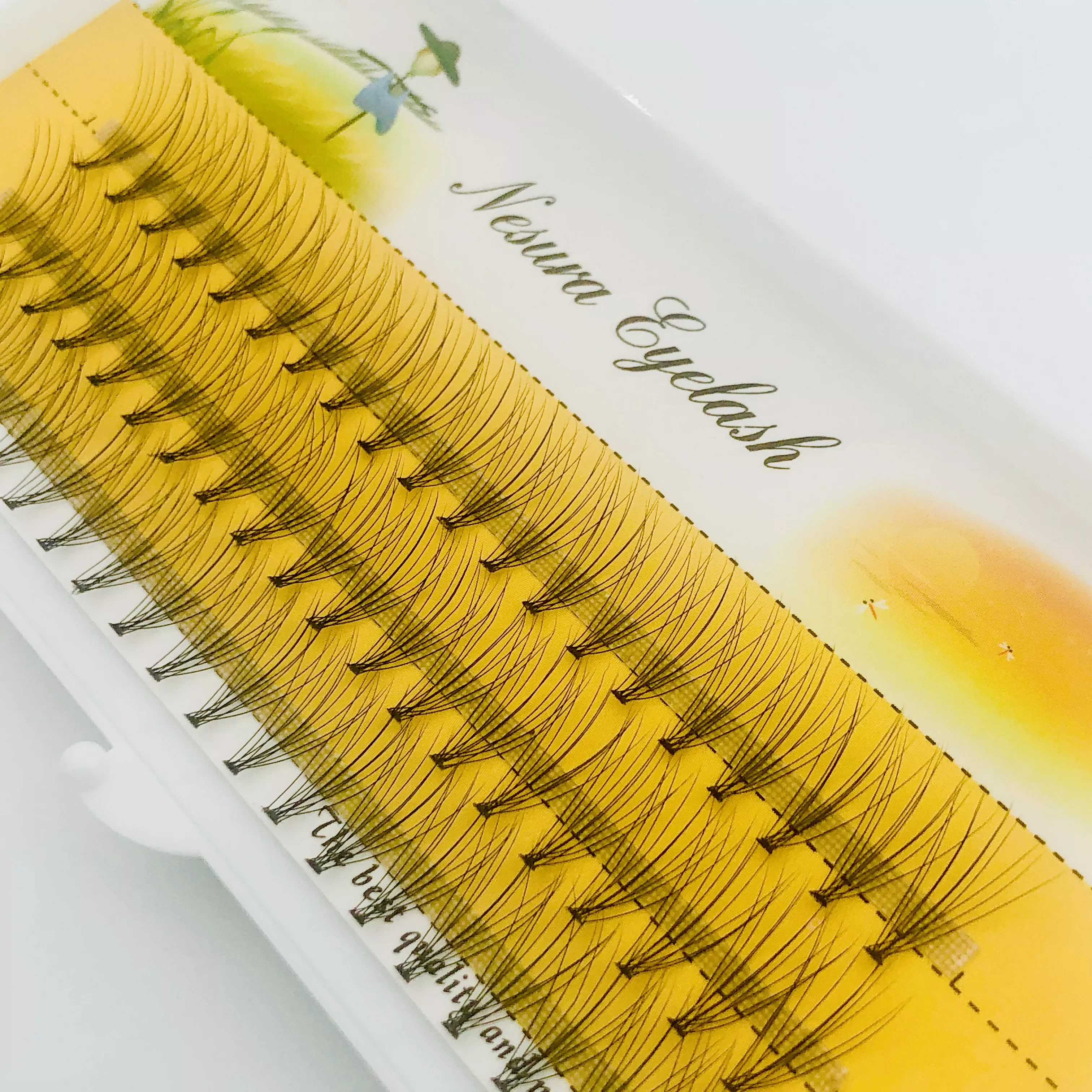 

NEW IN pcs 0.07/0.1mm Mink Eyelashes Extension Natural 3D Russian Volume Faux Eyelashes Individual 10D Cluster Lashes Makeup C