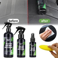 auto plastic restorer polish and repair coating renovator black gloss car detailing cleaning products washing accessories tools