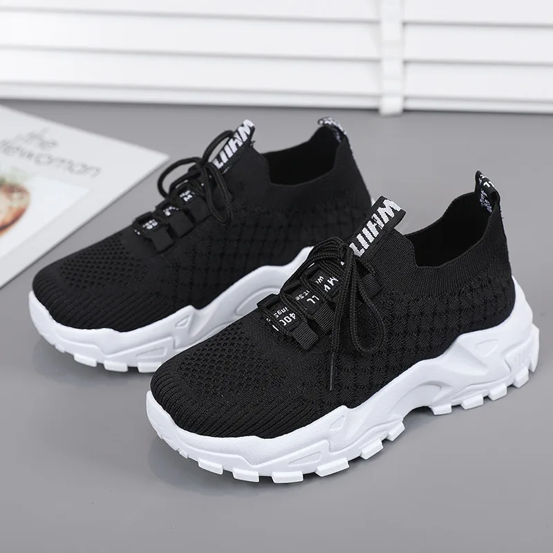 Women Flat  Shoes Slip on White Woman Lightweight White Sneakers Summer Autumn Casual Chaussures Femme Basket Flats Shoes