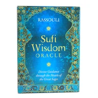 sufi wisdom oracle tarot deck oracle cards entertainment card game for fate divination tarot card games