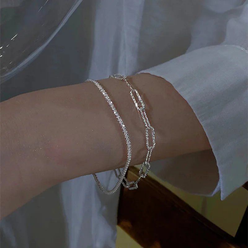 браслеты на руку женкие бижутерия бижуРоскошный женский браслет-цепочка с