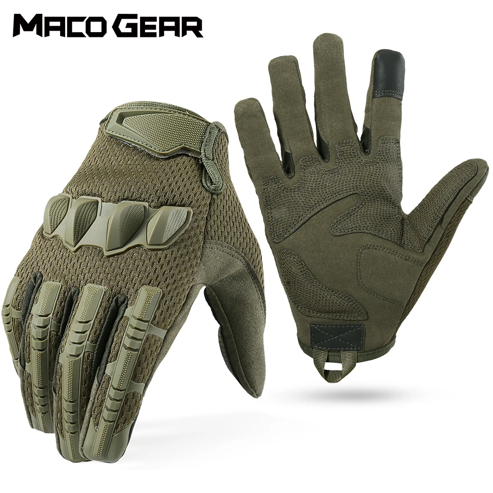 

Touch Screen Gloves Riding Cycling Military Skiing Shooting Hiking Hunting Work Camouflage Full Finger Tactical Glove Men Women