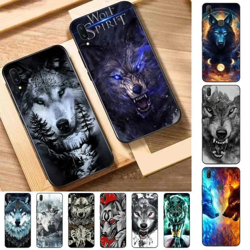 

The Wolf Phone Case for Vivo Y91C Y11 17 19 17 67 81 Oppo A9 2020 Realme c3