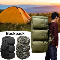 90l large capacity outdoor camping hiking luggage 600d nylon backpack mountaineering bag tent bag camping accessories