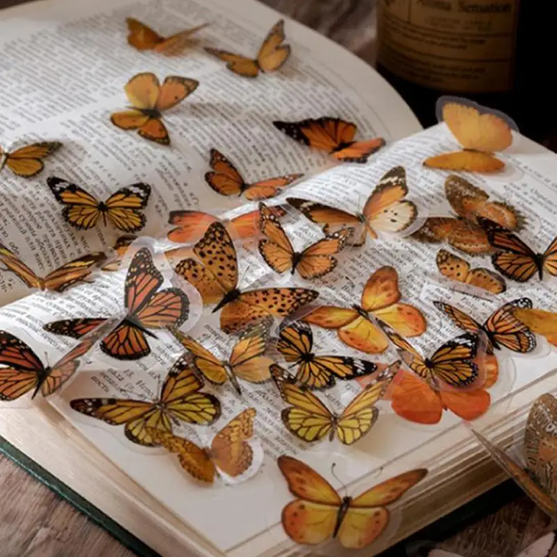 Винтажные богатые узоры блокнот Dai Fandie полупрозрачные белые синие тени