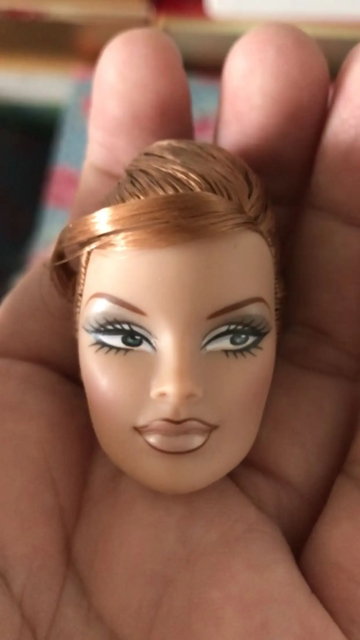 

30cm Original FR head FR doll heads Fashion license head quality doll heads girls Dressing DIY toy parts