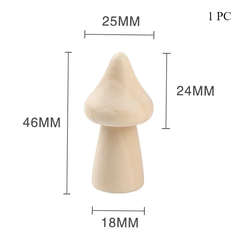 

Деревянный гриб MOONBIFFY для творчества