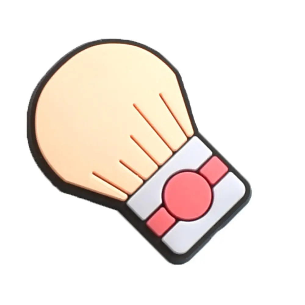 1 Pcs Girl Cosmetic Fragrance Lipstick Eye Shadow Decoration Shoe Charms Pvc For Croc Jibz Kids Party Gift Shoelace Accesories