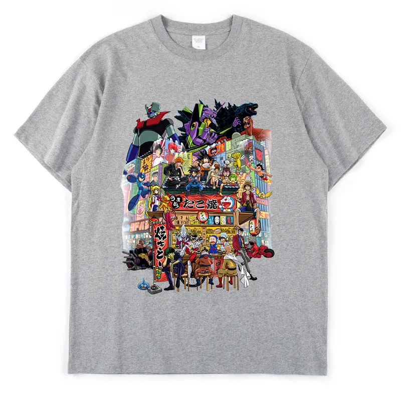 Футболка мужская из японского аниме атака на Титанов модная спортивная майка с