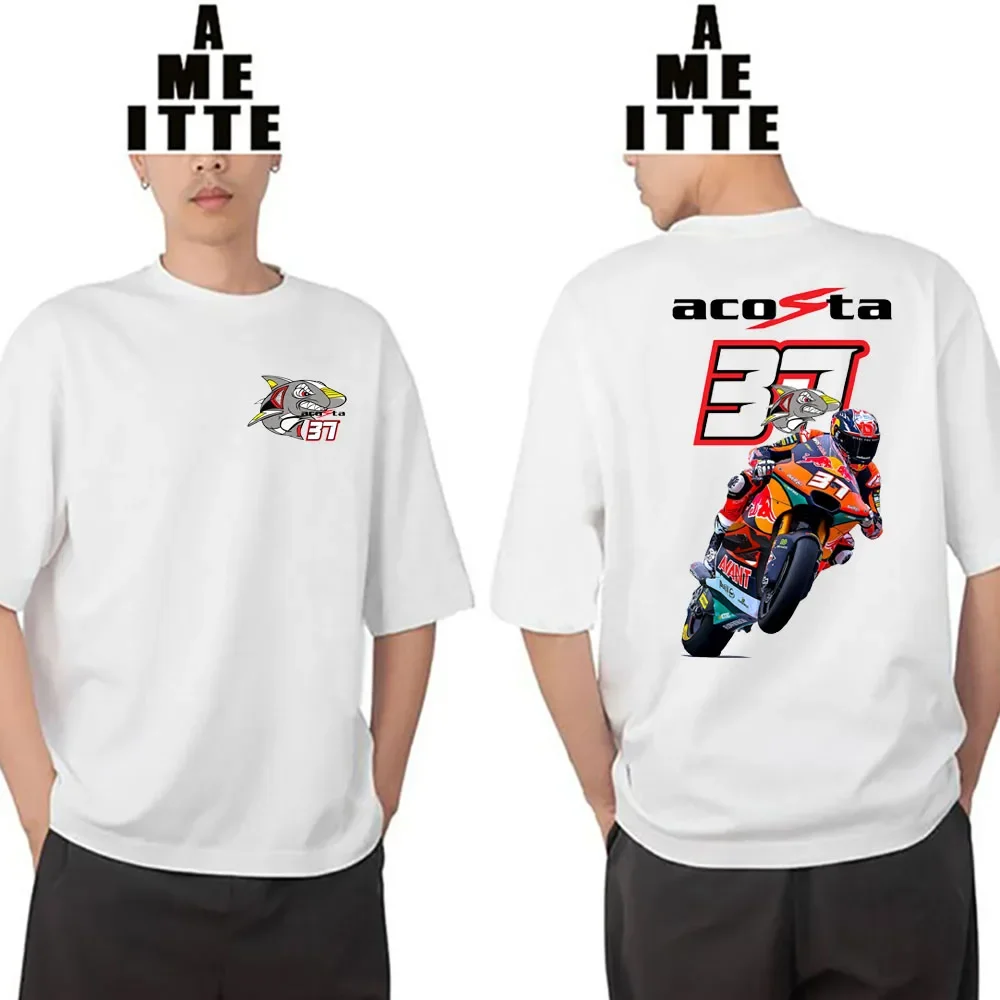 Футболка мужская летняя с коротким рукавом и принтом акулы 37 дюймов