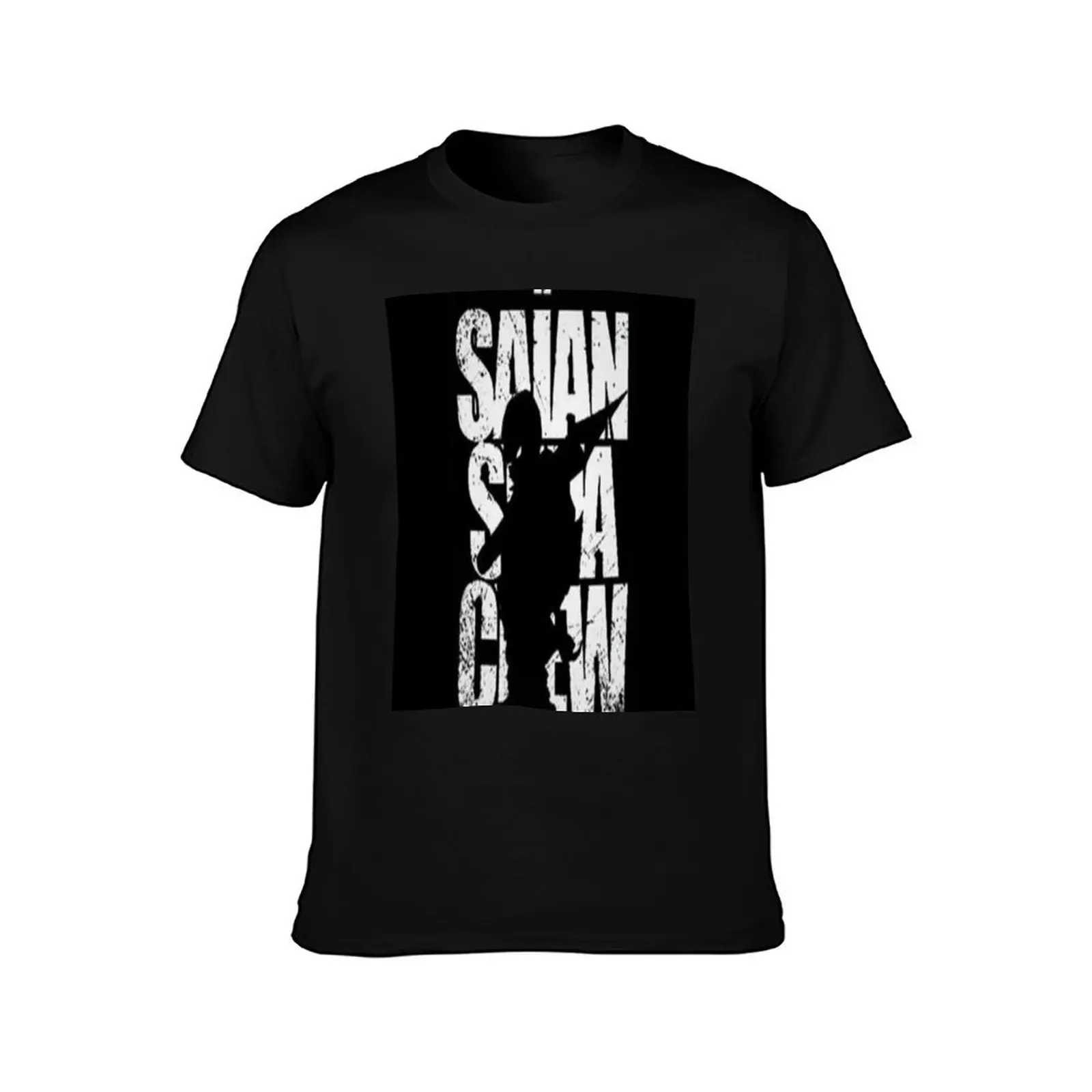 Футболка Saian Supa Crew блузка мешковатые рубашки таможенный дизайн комплект мужских