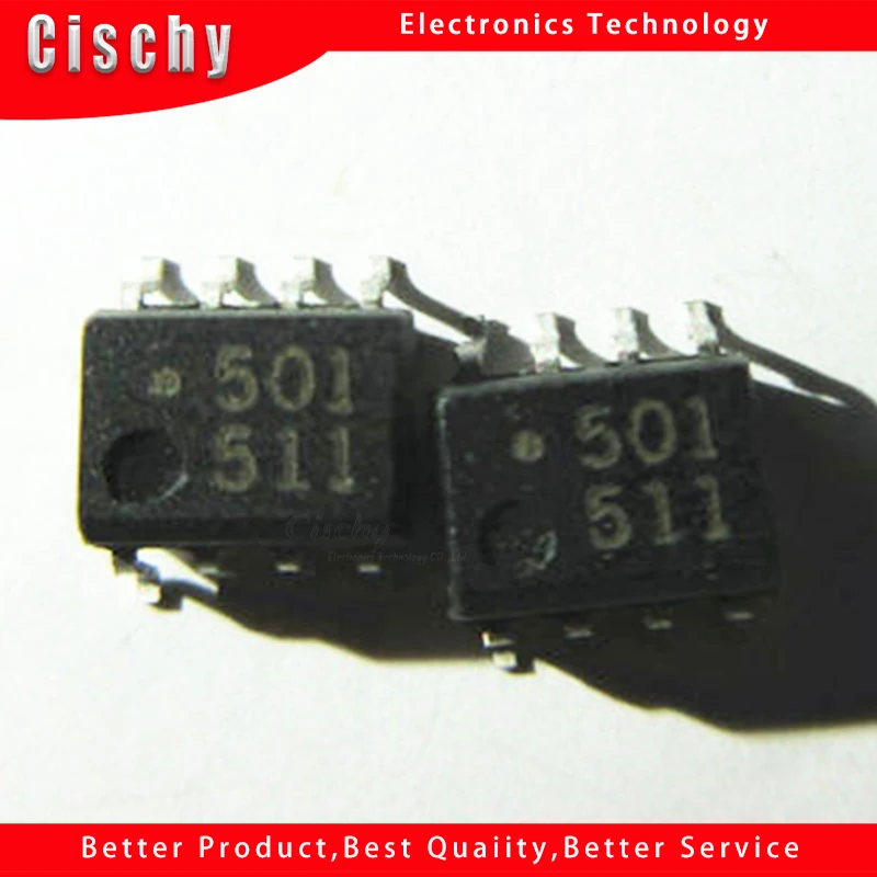 

10pcs HCPL-0501 SMD HCPL0501 SOP8 501