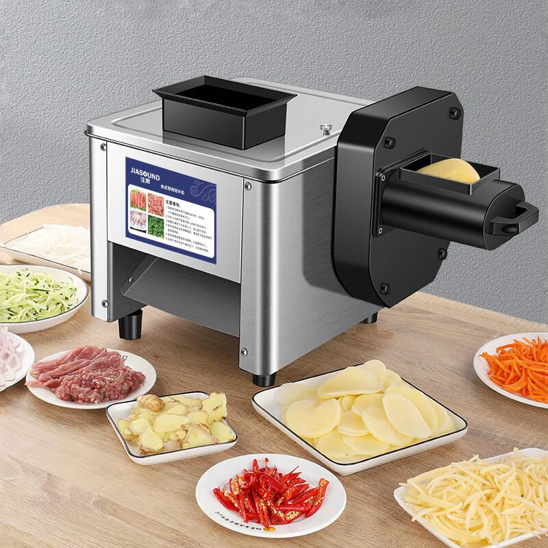 

Electric Meat Slicer Machine Commercial Household Grinder Automatic Fish Hard Vegetable Cutter Fillet Shredded