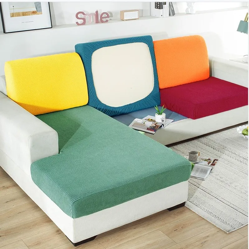 

sofa covers for living room Sofa Seat Cushion Cover Stretch Washable Removable l shape Sofa Cover couch covers for sofas