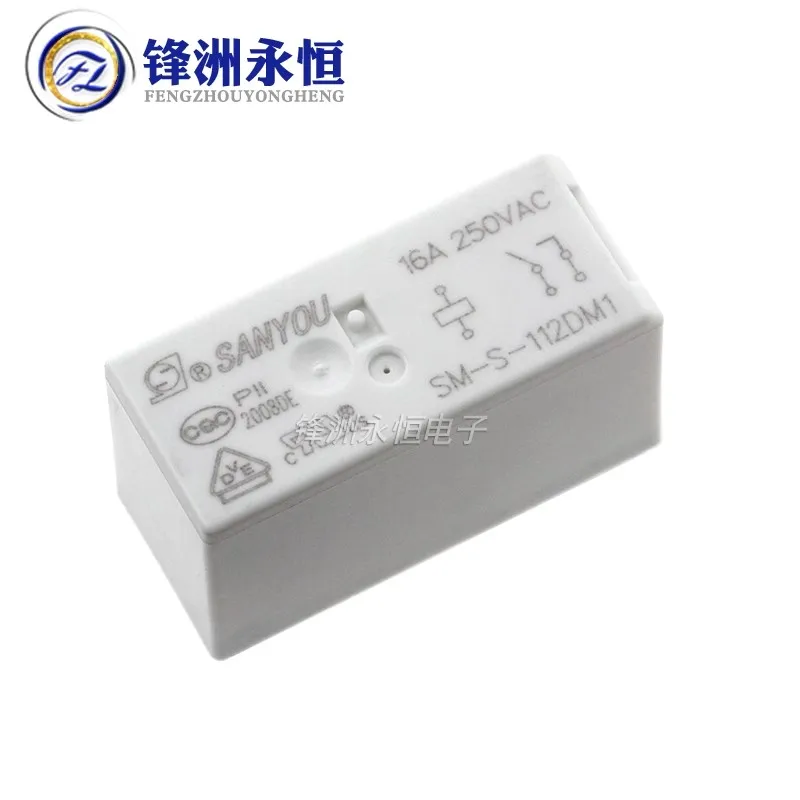 5 шт. 100% новое реле SM S 105DM1 SM-S-112DM1 SM-S- 124DM1 16A 250VAC 6Pin DC5V 12V 24VDC SM-S 112DM1