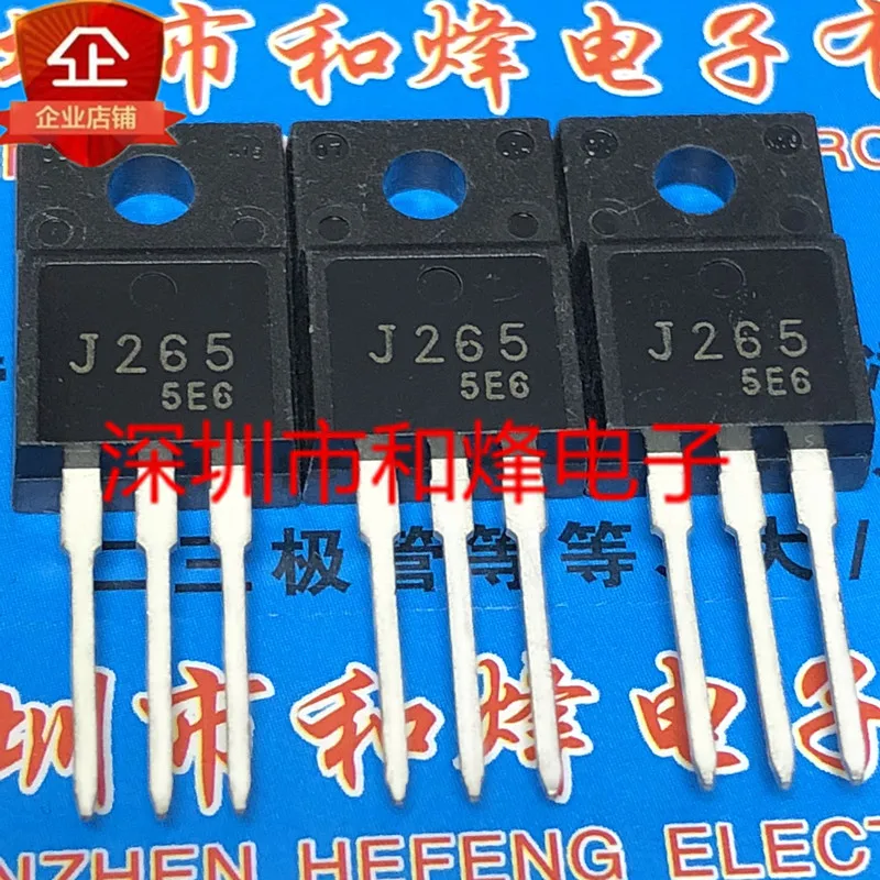 

5 pieces J265 2SJ265 TO-220F -60V -15A