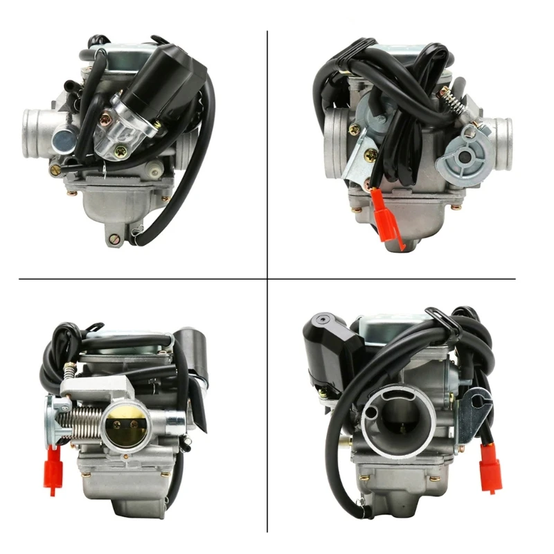 24 мм мотоциклетный карбюратор электрический дроссель подходит для GY6 125cc 150cc 152QMI