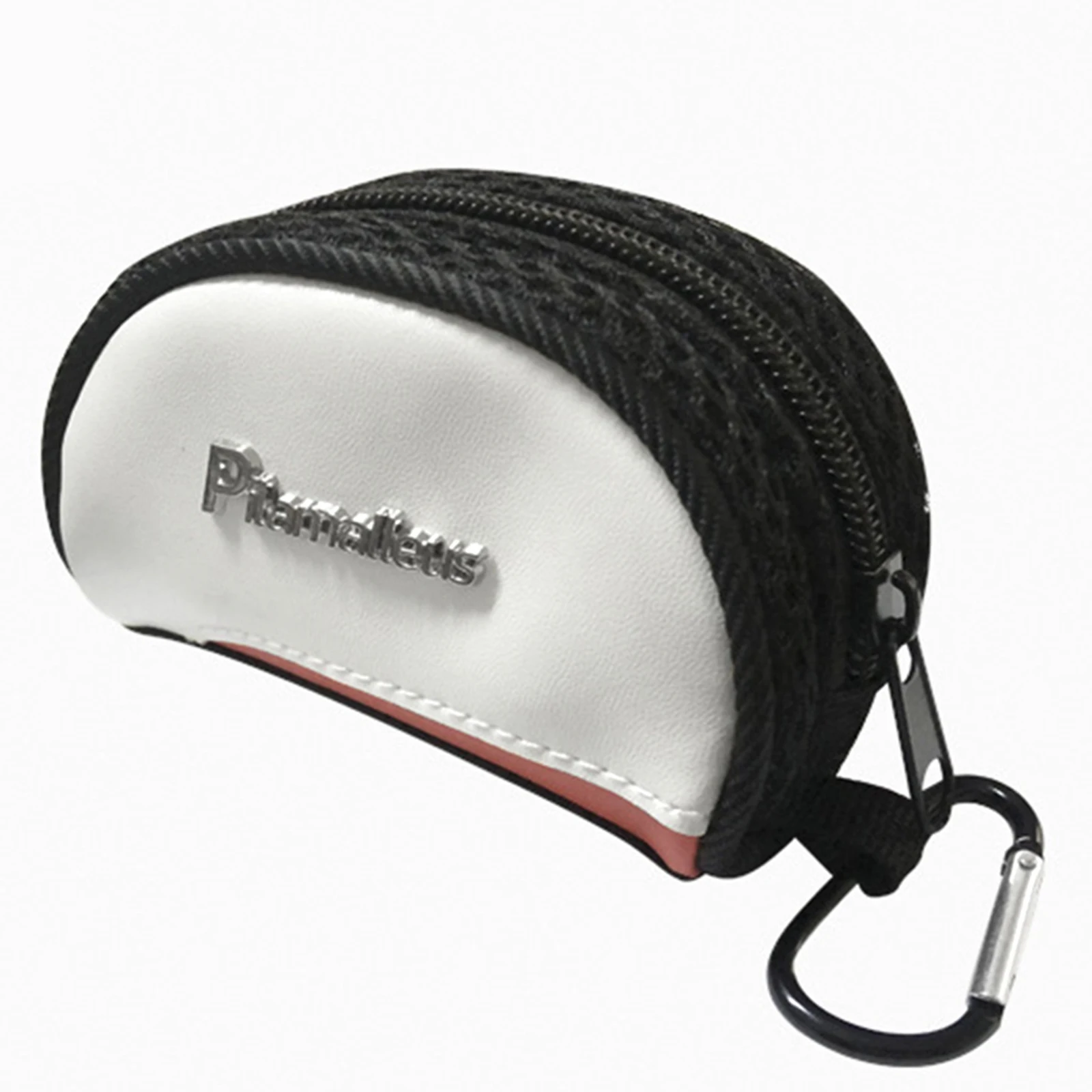 

Outdoor Pouch Bags Leather Storage Bag PU Leather Golf-Ball Pouch Tee Holder Belt Waist Bag Golf-Sports Accessory Holds