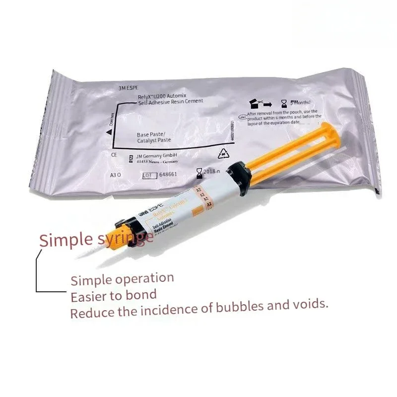 3M/ESPE U200 Самоклеящаяся смола Hydrocolloid Clicker TM Pack A2 TR 8 5 г Самоклеящийся