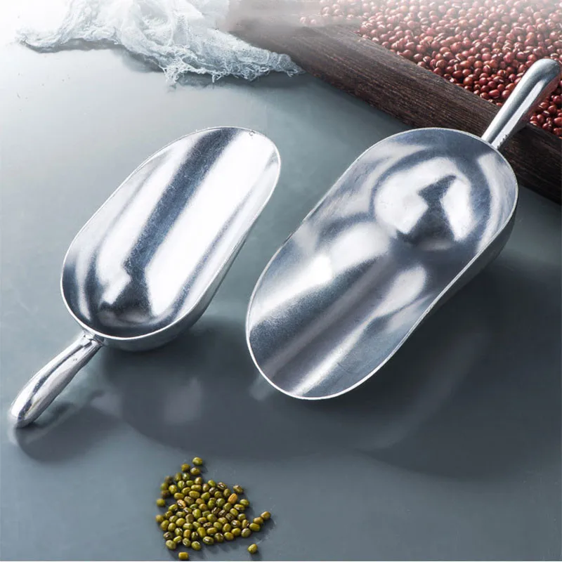 Совок для льда из алюминиевого сплава лопата кухонная специя шведского стола