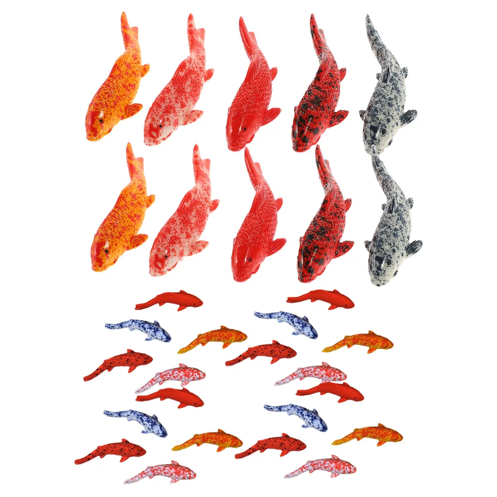 

30pcs Small Fish Statue Simulated Fish Crafts Artificial Fishes Aquarium Ornaments