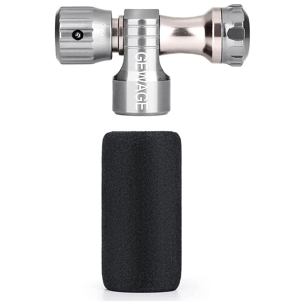 Накач CO2 GEWAGE для велосипедных шин - Велосипедный насос совместимый с клапаном Presta