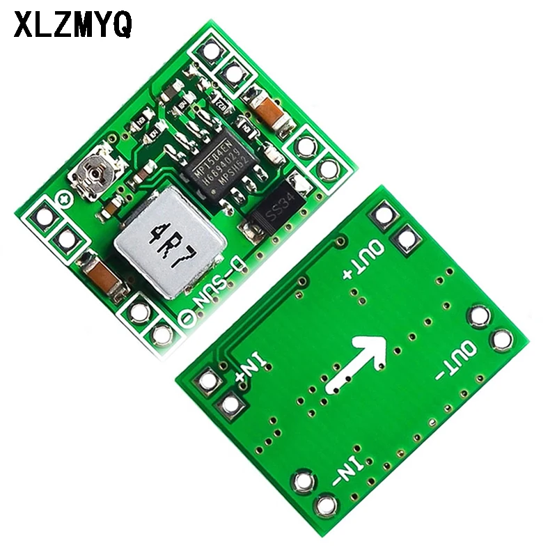 

10pcs MP1584EN Step-down Power Module DC-DC 3A Adjustable Buck Module LM2596 Ultra-ultra-small size MP1584 Step down Board