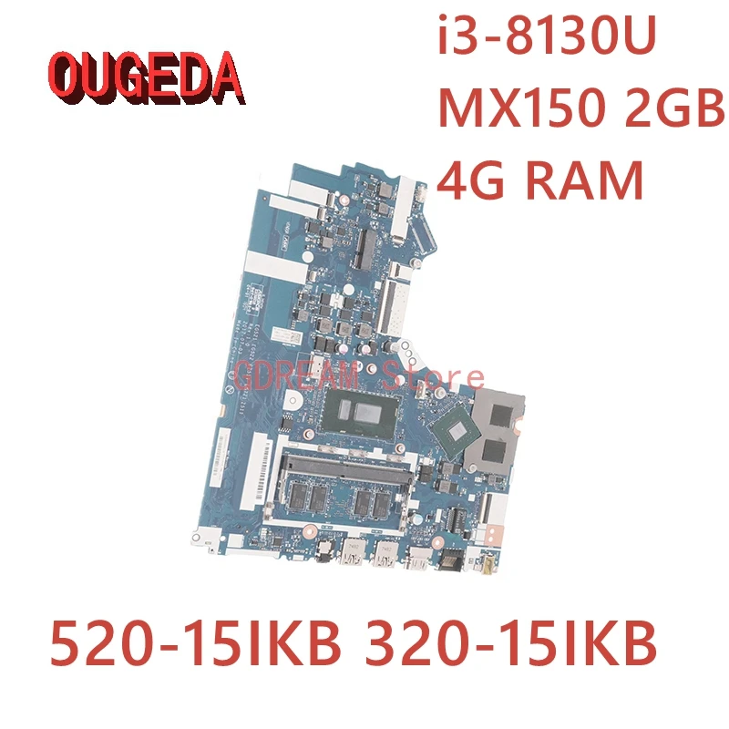 Материнская плата OUGEDA для ноутбука Lenovo ideapde 520-15IKB 320-15IKB