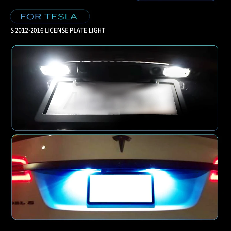 2 шт. Автомобильные светодиодные лампы Tesla Model S 2012-2016 | Автомобили и мотоциклы