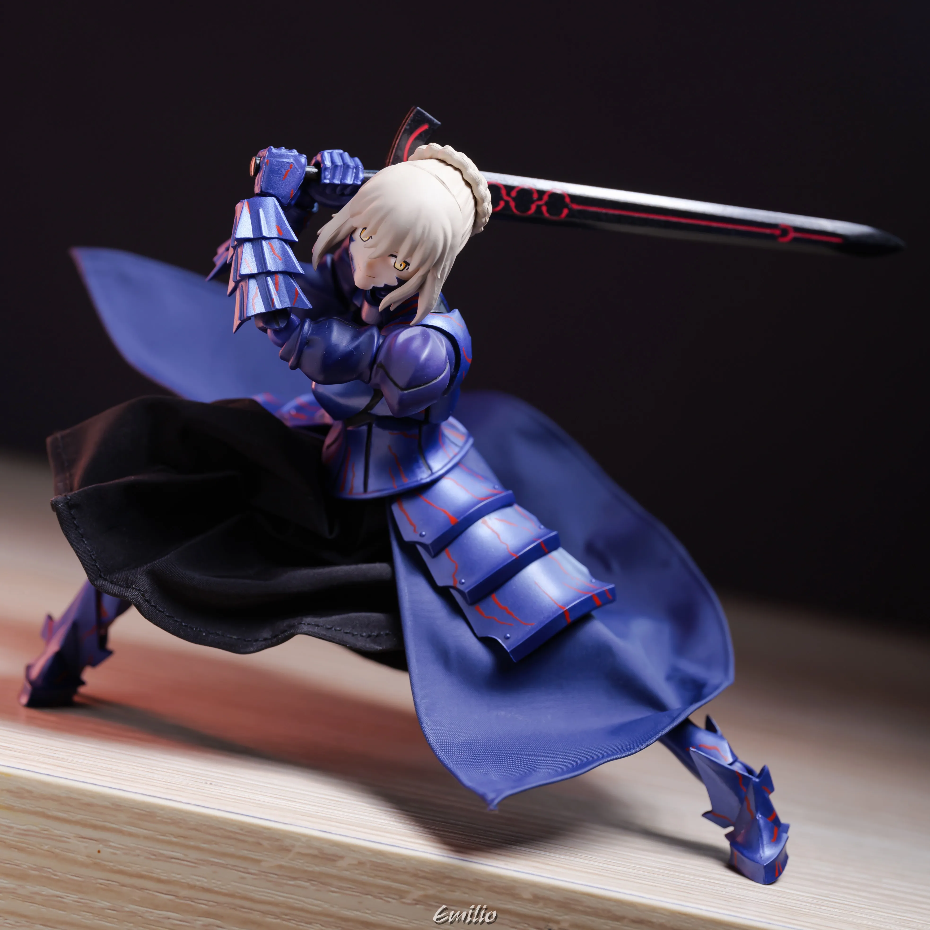 Фото В наличии: MLan Worlks Saber Alter 2.0, модифицированные детали одежды, тканевый наряд для Figma Saber (фигурка не входит в комплект). №3