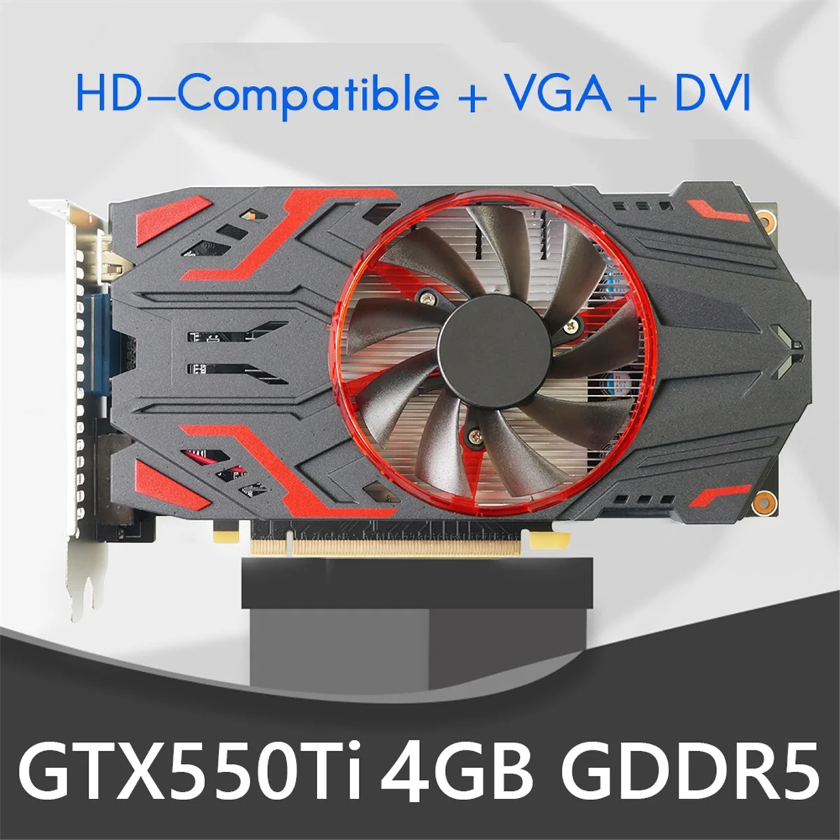 Видеокарта GTX 550Ti 4 ГБ GDDR5 для компьютерных игр видеокарты PCI-Express 2 0