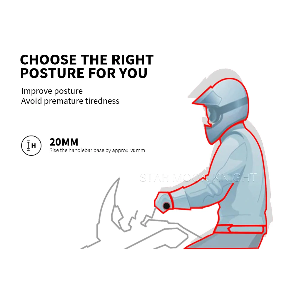 Для HONDA CRF1100L Africa Twin Adventure Sports CRF 1100 L мотоциклетная ручка стойка зажим удлинитель