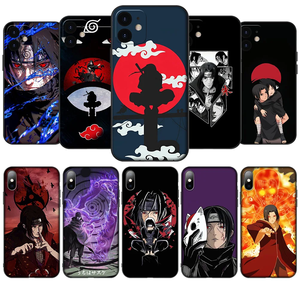 HA5 Akatsukis Itachis Uchihas Sasukes Soft Case for Samsung Galaxy A15 S10E S9 S8 S7 Note 20 10 9 8 Plus Lite