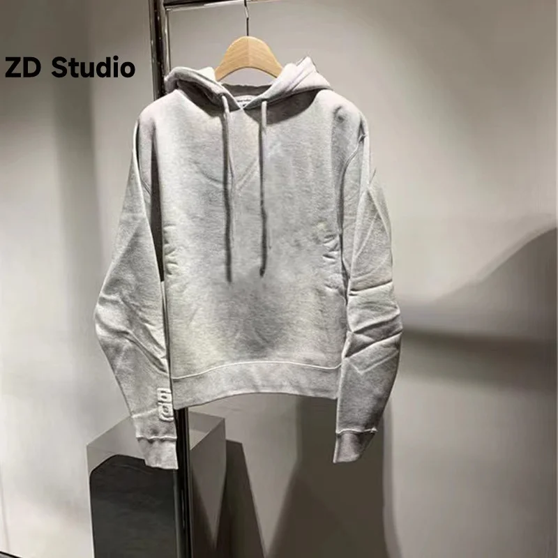 

[ZD Studio] Sweatshirts autumn winter new letters loose Pullover casual Hoodie suit BODYSUIT 2023 Autumn