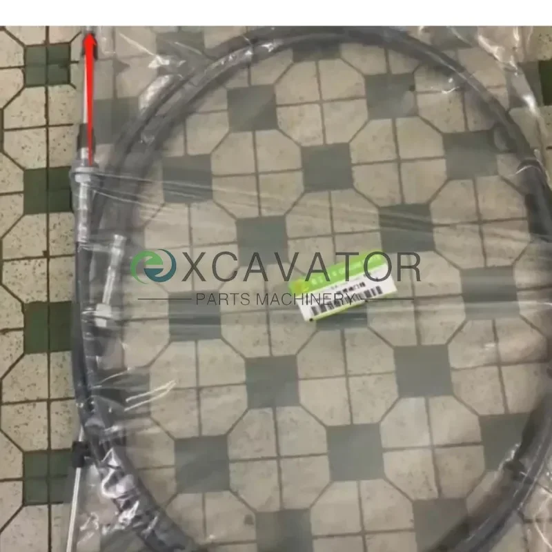 Трос дроссельной заслонки детали экскаватора 6D102 6D95 для Komatsu PC60 PC120 PC200 PC220 PC300
