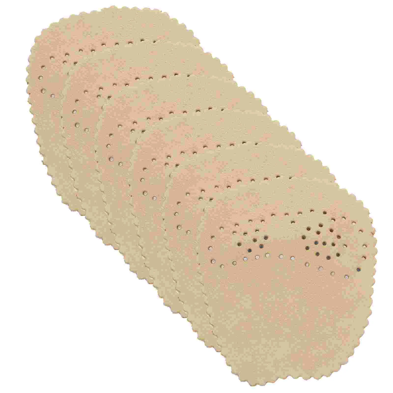 

3 Pairs Floor Mat High Heels Forefoot Pad Girl Child Sheepskin Pads Shoes Women
