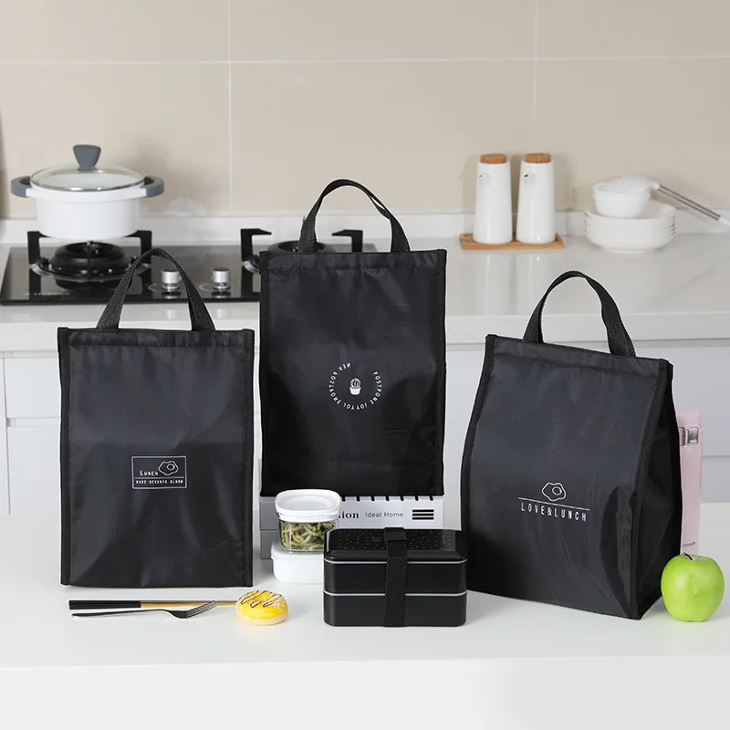 

Insulated Boxtote Bag Bento Lunch Japanese-style Container Pouch Bag Bag Cooler Bento Insulated Lunch Portable Lunch