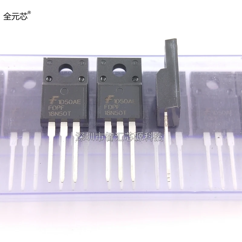 10 шт./партия FDPF18N50T 500V 18A MOSFET N-CH 18N50T TO-220F