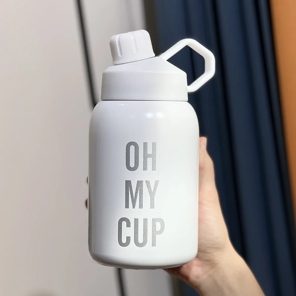 Cup Spring Lid Portable Pot