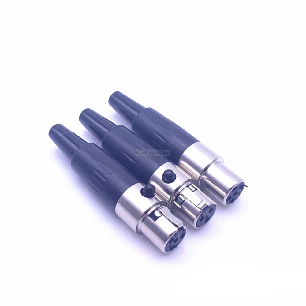 1 шт. мини XLR 3 4 5 6 Pin штекер/гнездо разъем Аудио Микрофон коннектор для микрофона