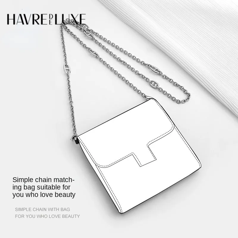 Chain Crossbody Transformation Bag Pig Nose Chain Shoulder DIY Accessories Bag Shoulder Strap Single Purchase