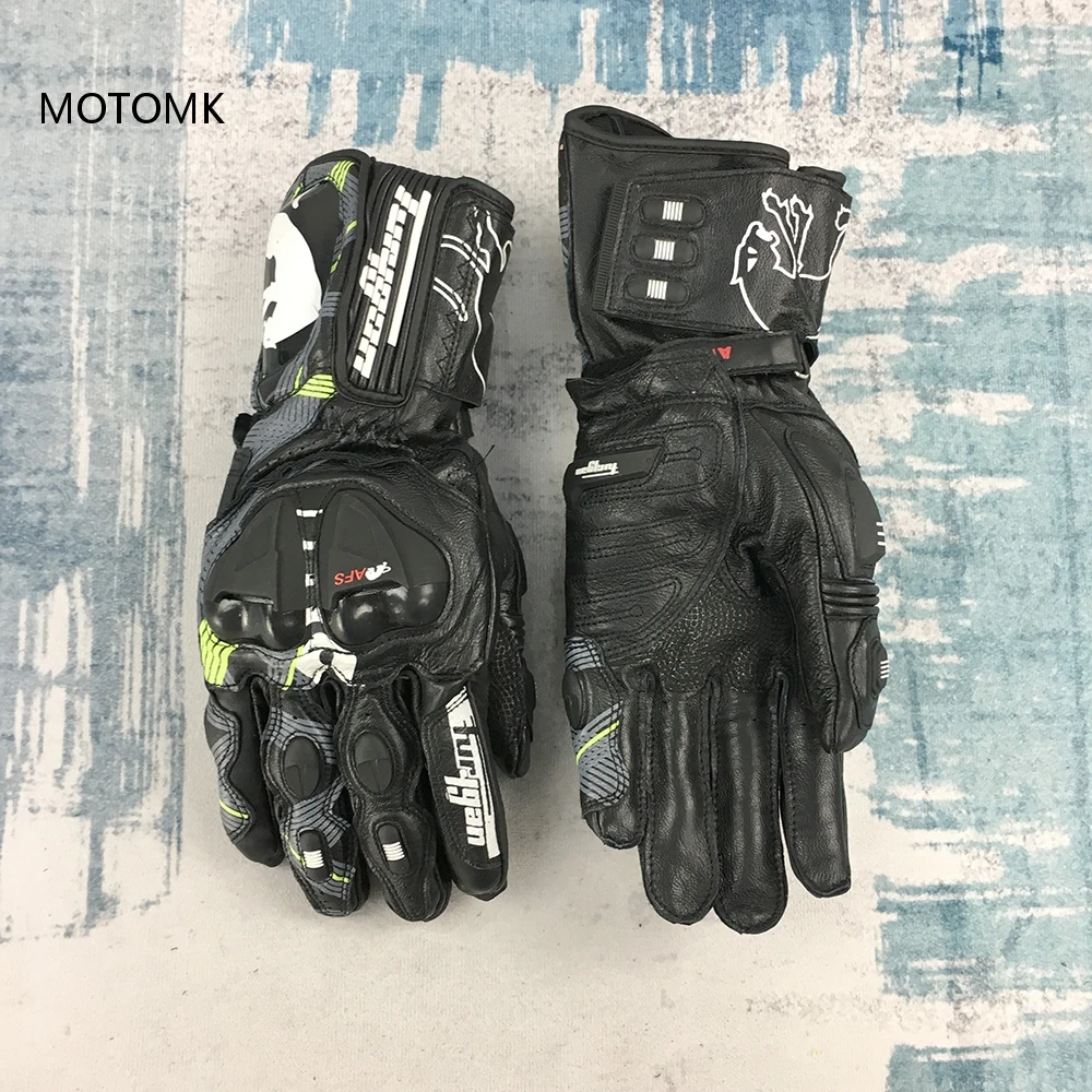 Перчатки Furygan AFS 19 для локомотивных гонок мотоциклетные длинные рыцарские из