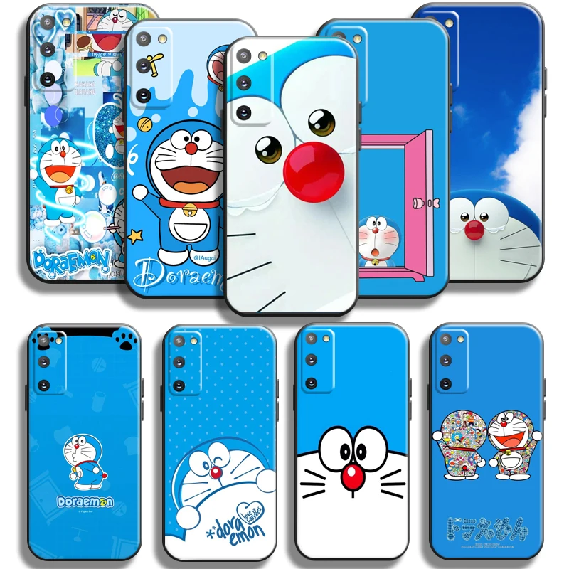 

Doraemon For Samsung Galaxy S20 S21 Plus Ultra FE 5G Samsung S21 S20 Phone Case Funda TPU Carcasa Coque Silicone Cover Soft