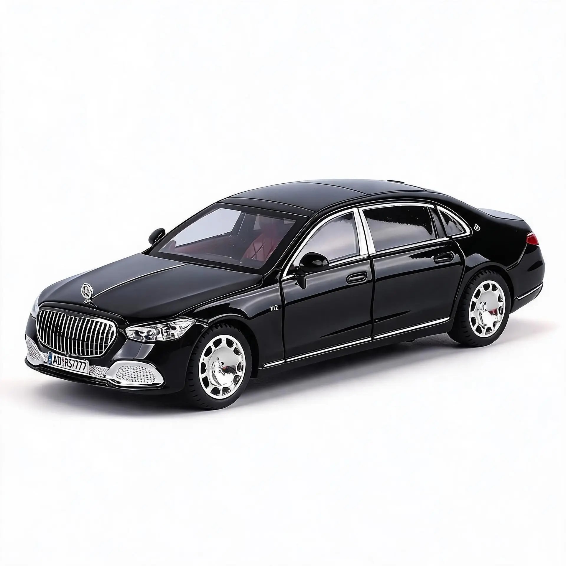 Модель автомобиля 1:24 S680 из литого сплава, с функцией обратного хода, световыми и звуковыми эффектами, коллекционный подарок-украшение. (art.: 3920dcfca3472) - 3920dcfca3472