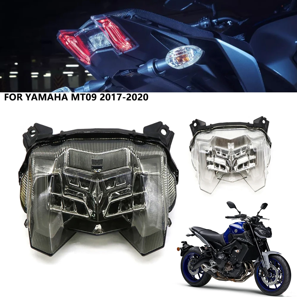 

Задний фонарь для Yamaha MT 09 2019, стоп-сигнал MT09 2018, задний фонарь MT-09 2017, светодиодный задний сигнал поворота для мотоцикла FZ09