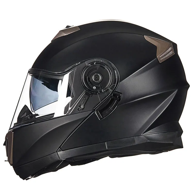 DOT Cool Modern GXT Helmet Motorcycle Motorbike Dual Lens Summer Winter Modular Flip Up Helmet Moto Racing Capacete Para Moto