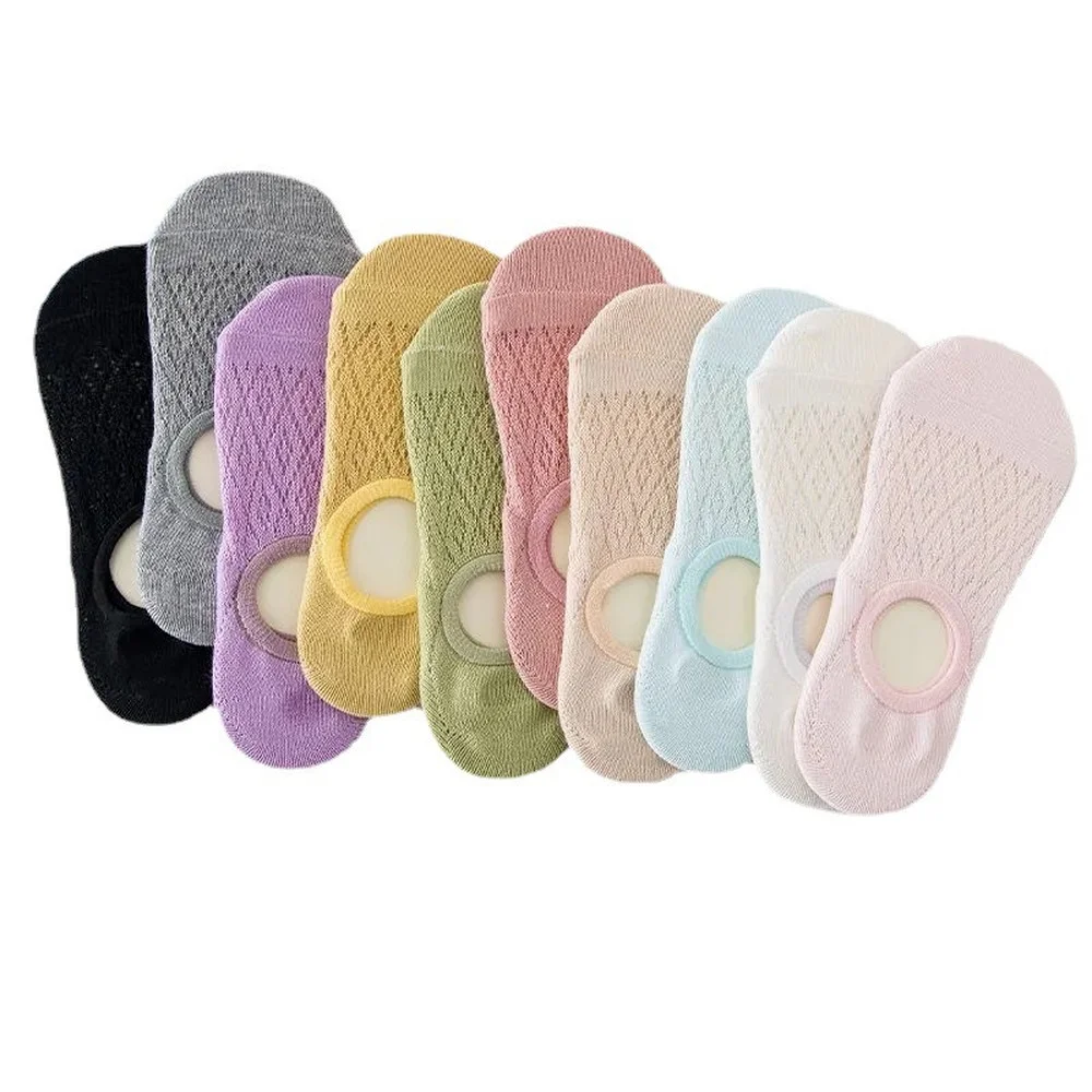 10 Pairs High Quality Cotton Harajuku Korean Women Boat Socks Summer Fashion Funny Cute Casual Women Sock Slippers Size35-40