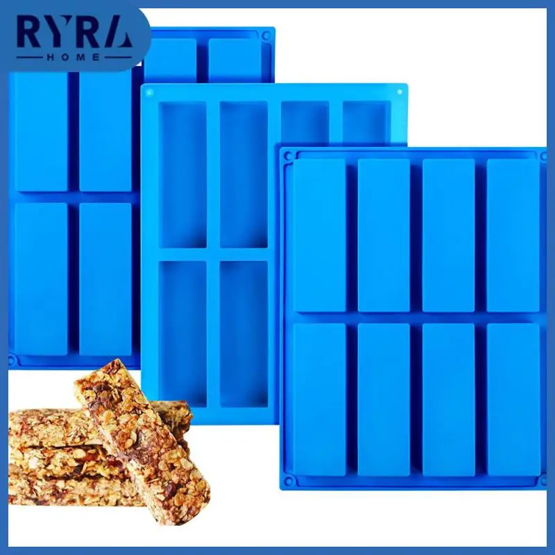 

Silicone Easy Demoulding Handmade Soap Mold Durable Cake Biscuit Mold Candy Chocolate Cake Mold Baking Decorating Tools 3pcs